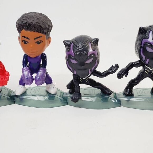 MARVEL STUDIOS BLACK PANTHER WAKANDA FOREVER McDonald's Happy Meal toy bundle - Picture 3 of 6